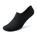 Anytime No Show Heel Grip Sock - Natural Black